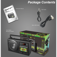 Amplify Tuner Series Bluetooth Radio - Black