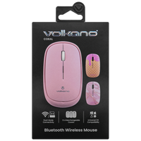 Volkano Coral series Bluetooth Wireless Mouse - Pink