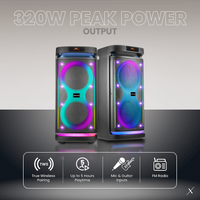 VolkanoX Paramount Series 8" Bluetooth Party Speaker - 80w