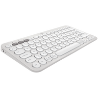 Logitech(R) Pebble Keys 2 K380s - Tonal White