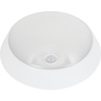 Ellies Spectra Series - AC 15W  Round LED Bulkhead with 3CCT and Sensor -WT