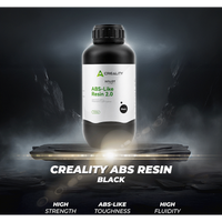 Creality ABS Resin 1kg Plastic Bottle - Black