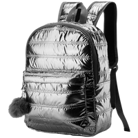 Quest Puffer Backpack Silver