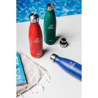 Snappy Stainless Steel Vacuum Bottle 500ml Emerald ( Order in Qty of 6)