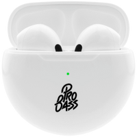 Pro Bass Future Series True Wireless Earphones with Charging Case - White