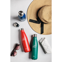 Snappy Stainless Steel Vacuum Bottle 500ml Cherry ( Order in Qty of 6)