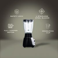 Elektra - 500w 1.5l Jug Blender (Glass Jug)