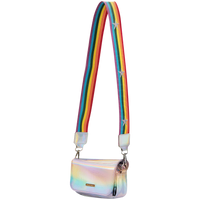 Quest Rainbow Cross Body Bag - Silver