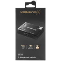 VolkanoX Define Series HDMI Switch 3-Way
