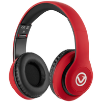 Volkano Impulse Series Bluetooth Headphones - Red
