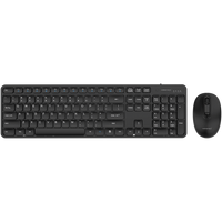 VolkanoX Garnet Bluetooth Wireless Keyboard and Mouse Combo - Black