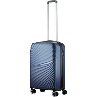 Travelwize Quartz PP 55cm 4-Wheel Spinner Luggage - Navy