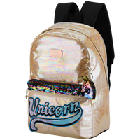Quest Unicorn Glamour Backpack Gold