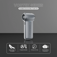 Volkano Vortex Series Portable Extreme Max Turbo Fan - Gun Metal