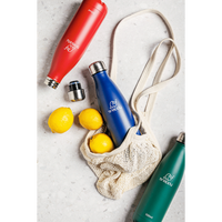 Snappy Stainless Steel Vacuum Bottle 500ml Cherry ( Order in Qty of 6)