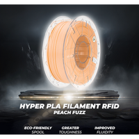 Creality Hyper PLA Filament RFID Peach Fuzz