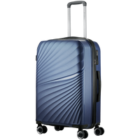 Travelwize Quartz PP 76cm 4-Wheel Spinner Luggage - Navy