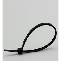 Ellies Cable Tie 2.5mm X 100mm - 50 PACK SIZE - BK