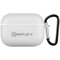Amplify Note X Series TWS Earphones - White Case + White Cover