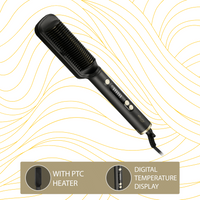 Carmen Ebony Hair Straightening Brush