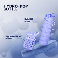 Quest Hydro-Pop Bottle 500ml - Purple
