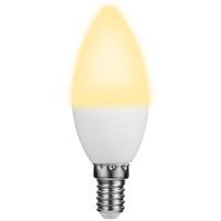 Switched 5w Candle LED Light Bulb E14 - Warm White