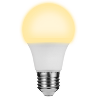 Switched 7w A60 Light Bulb E27 - Warm White