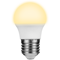 Switched 5w Golfball LED Light Bulb E27 - Warm White