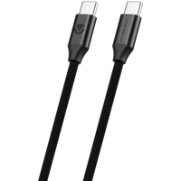 Volkano Weave Series Type-C to Type-C Cable 3m 60w - Black
