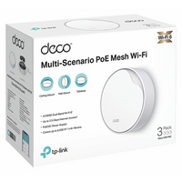 TP-Link Deco X50-PoE (2-Pack) AX3000 Whole Home Mesh Wi-Fi 6 System with PoE