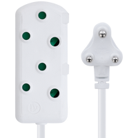 Switched Heavy-Duty Side-by-Side (SBS) Extension Leads 10m - WT