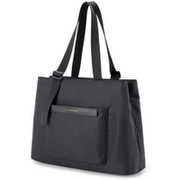 Kingsons Echo Ladies 15.6" Laptop Tote Bag Black