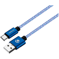 Volkano Fashion Series Micro USB Cable 1.8m - Sky Blue