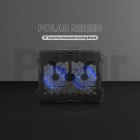 Volkano Polar Series 15" Dual Fan Notebook Cooling Stand