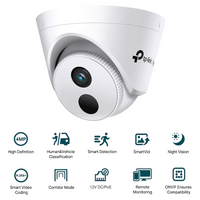 TP-Link Vigi C440I (2.8mm) 4MP IR Turret Network Camera