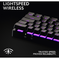 Logitech(R) G PRO X 60 Lightspeed Gaming Keyboard - Black