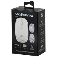 Volkano Coral series Bluetooth Wireless Mouse - White