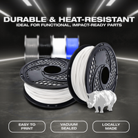SA Filament ABS Premium Filament 1kg - White