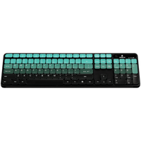 Volkano Prism Series Bluetooth Wireless Keyboard and Mouse - Teal