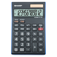 Sharp EL-145T Desk Calculator - 14 Digit Tax