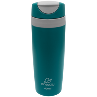 Snappy Smooth Thermal Tumbler 400ml Teal ( Order in Qty of 12)