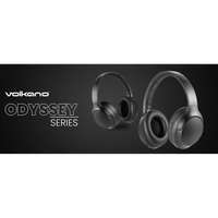 Volkano Odyssey ANC Bluetooth Wireless Headphone - Black