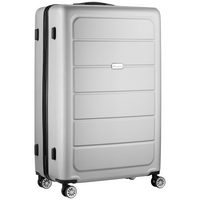 Travelwize Maple ABS 65cm 4-Wheel Spinner Luggage - Silver