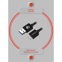 VolkanoX Data Series USB3.0 Micro USB Cable 1.8m
