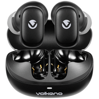 Volkano Sugar-Cube Active Noise Cancelling True Wireless Earphones - Black