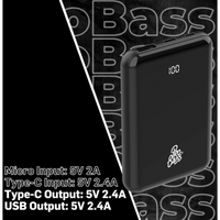 Pro Bass - ChargeMax 2 5000mAh power bank - Black