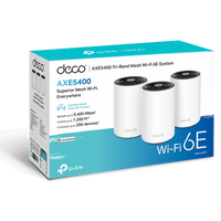 AXE5400 Whole Home Mesh Wi-Fi 6E System(Tri-Band)