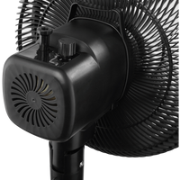 Elektra 30cm Stand Fan - Black