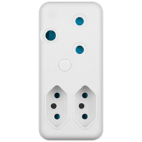Ellies 3-Way Adaptor - White
