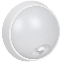 Ellies Spectra Series - AC 15W  Round LED Bulkhead with 3CCT and Sensor -WT